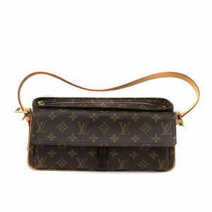 Louis Vuitton Viva Cite Shoulder Bag Handbag Monogram Brown LV